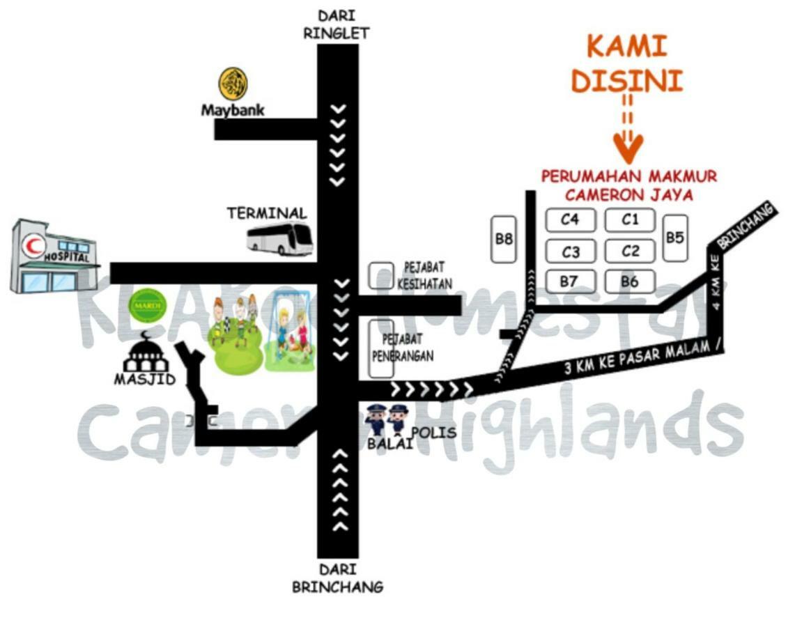Rumah Tamu By Klaboo Tanah Rata Buitenkant foto